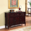 Wood Console Sideboard Table with Drawers and Storage R1021(