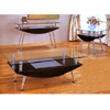 Chrome And Glass Top Occasional Tables 72009_(CO)