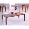 3-Pc Slate Top Design Coffee & End Table Set 7209 (CO)
