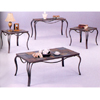 3-P Slate Top Design Coffee/End Table Set 7211 (CO)