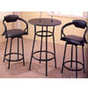 36 In. H  Bar Table W/ 2  R Style Bar Chair 7319/2386 (CO)