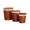 Oval 3pc. Willow Laundry Hamper Set 745_(KDY)