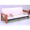 Wooden Futon sofa w/Magazine Rack 7524 (A)
