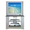 Gray/Silver Finish T.V. Stand 7583 (CO)