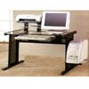 Computer Workstation in Black Finish 800211 (CO)