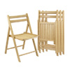 Winsome Wood Folding Chairs Set of 4 89430(AZFS)