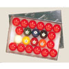 2 1/8 Belgian Snooker Ball Set 869 (TE)