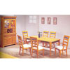 7-Piece Covington Solid Pine Dinette Set 8880 (A)