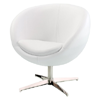 Modern Leather Round Back Chair 896112(AZFS)