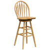 Solid Wood Basics Swivel Bar Stool 89624N(WFFS)