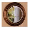 Round Bevelled Mirror in Bronze Frame 900198 (CO)