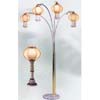 Floor Lamp In  Silver/Gold Finish 9732 (TOP)