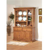 Spiced Oak Buffet/Hutch 9800-47 (WD)