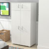 White 4 Door Armoire AM-12623(WFFS)