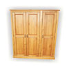 Solid Wood Argo 3-Door Closet ARGO3H(JTCFS)