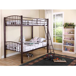 Heavy Duty Dorm Metal Convertible Bunk Bed B400_B(KB)