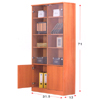 Bookcase With Glass Doors BC-571_(ALA)
