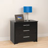 3 Drawer Tall & Wide Nightstand 2427(PPFS)