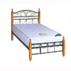 Wooden Metal Platform Bed BD_110_(CR)