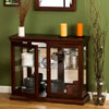 Double Door Curio Cabinet - Mahogany BE0868 (SEIFS)