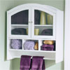 White Arch Top Wall Cabinet BE6622R (SEIFS)