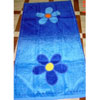 Blue-Floweral Egyptian cotton Beach Towel Blue-Floweral(RPT)