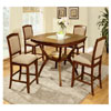  5 Pc. Redding II Oak Finish Counter Height Dining Set CM306