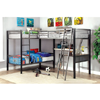 Metal L-shaped Triple Twin Bunk Bed (FSFS)