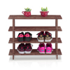 Pine Solid Wood 4-Tier Shoe Rack CST26550(WFFS) 