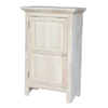 Solid Wood Single Door Jelly Cabinet CU-125(ICFS)