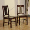 Cappuccino Wood Dining Chairs (Set of 2) CH101(OFS)