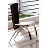 Silver/Black Dining Chair DC523B (PK)