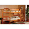 Arched Twin Over Twin Bunk Bed F082(KBFS)