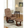 2-Pc Bonded Leather Massage Recliner Set F708_(PX)