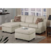 3-Pc Sectional Sofa - Mushroom F7664(PX)