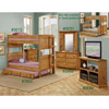 Solid Wood Stackable Bunk Bed 3013(PC)