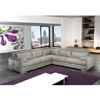 Gary Italian Leather Sectional 17859 (JM)