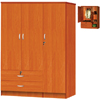 3-Door 2 Drawer Wardrobe HID2080(HOFS150)