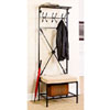 Entryway Coat Rack with Bench Seat HP3191 (SEIFS)