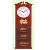 Letter Rack With Clock 1277 (PJ)