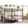 Kaleb Black Sand Finish Queen Bunk Bed 38015(OFS)