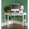 White Solid Birch Corner Desk 10639244(OFS176)
