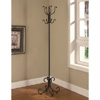 Black Finish Metal Coat Rack 13979401(OFS)