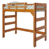 Solid Wood Twin or Full Heartland Loft Bed