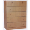 Jumbo Size 6 Drawer Chest LD52_(WP)