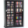 Mission Style Sliding Glass Door Multimedia Cabinet LD