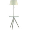 Tavla Glass Tray Floor Lamp LS-8029PS (LS)