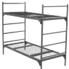 Military Style Metal Bunk Bed (400 Lbs Weight Capacity)