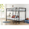 Quick Lock Twin over Twin Metal Bunk Bed