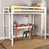 Twin Metal Loft Bed OSTSQTOL(250 Lbs Weight Capacity)